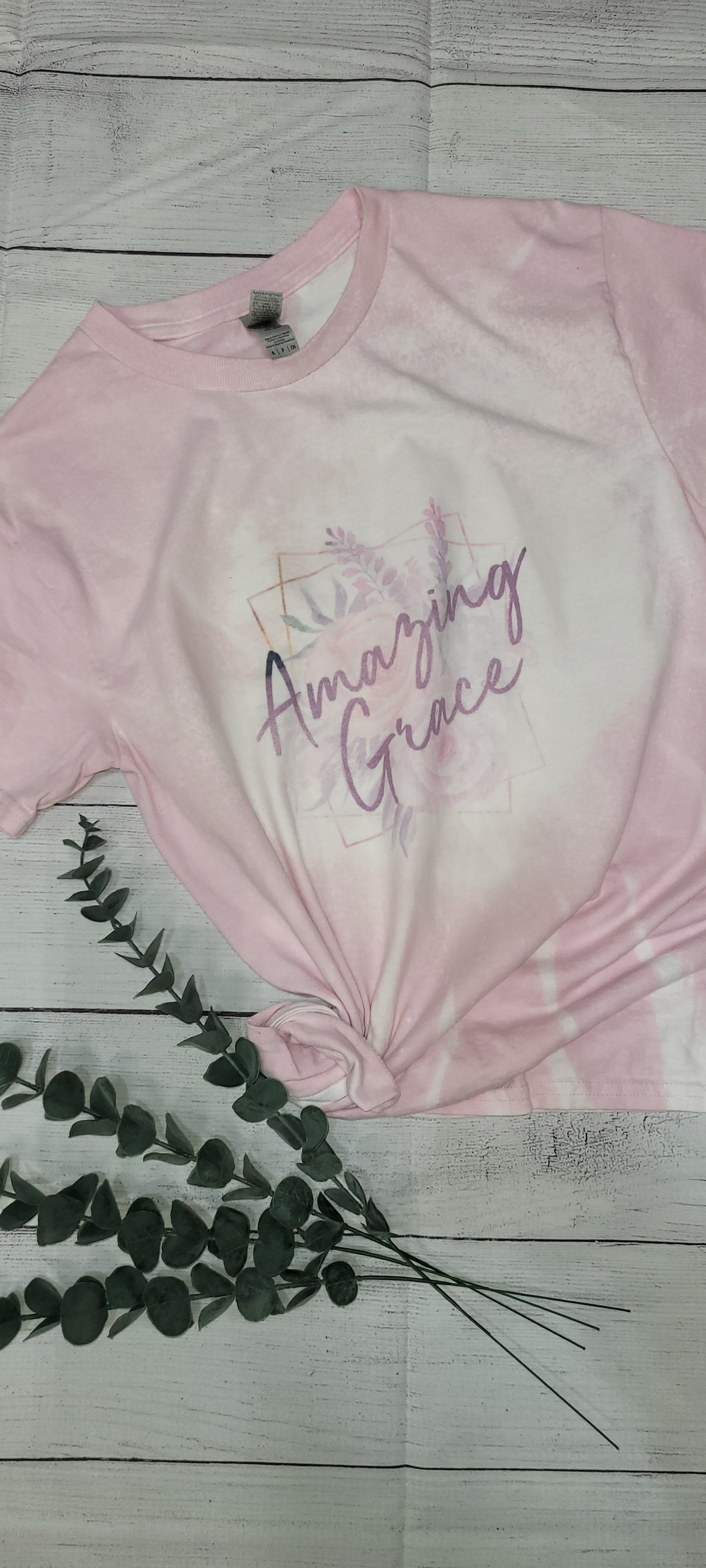 *BLEACHED* Amazing Grace (Custom Order T-Shirt)