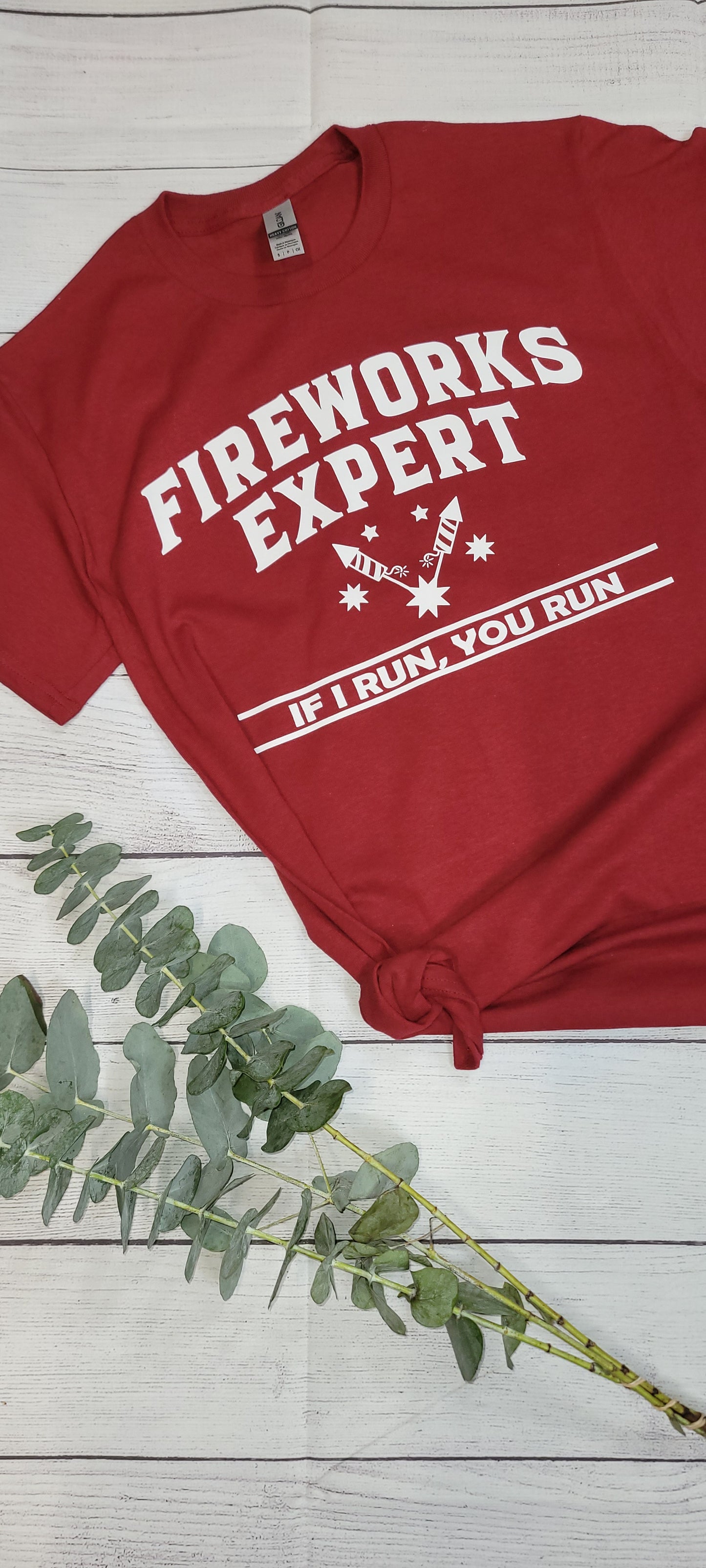 Fireworks Expert - If I Run you Run (Small) (Ready to Ship)