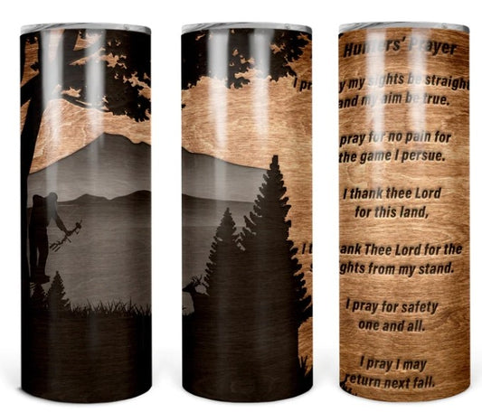 Hunter's Prayer Tumbler