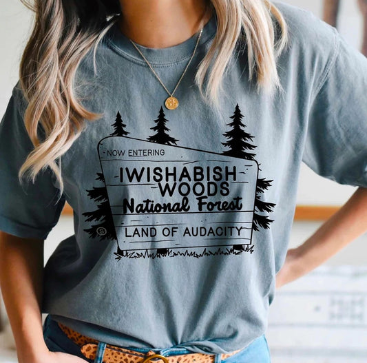 *Solid* I wish a bish woods (Custom Order T-Shirt)