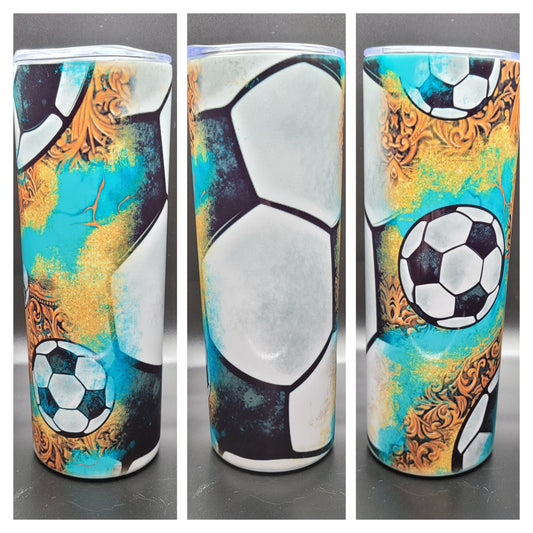 Soccer Balls Tumbler