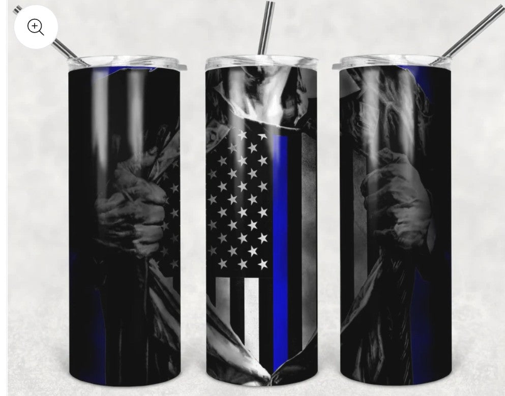 Thin Blue Line Superman