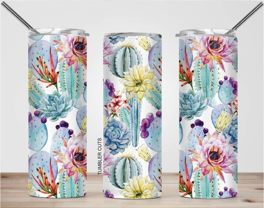 Cactus Blossoms Tumbler